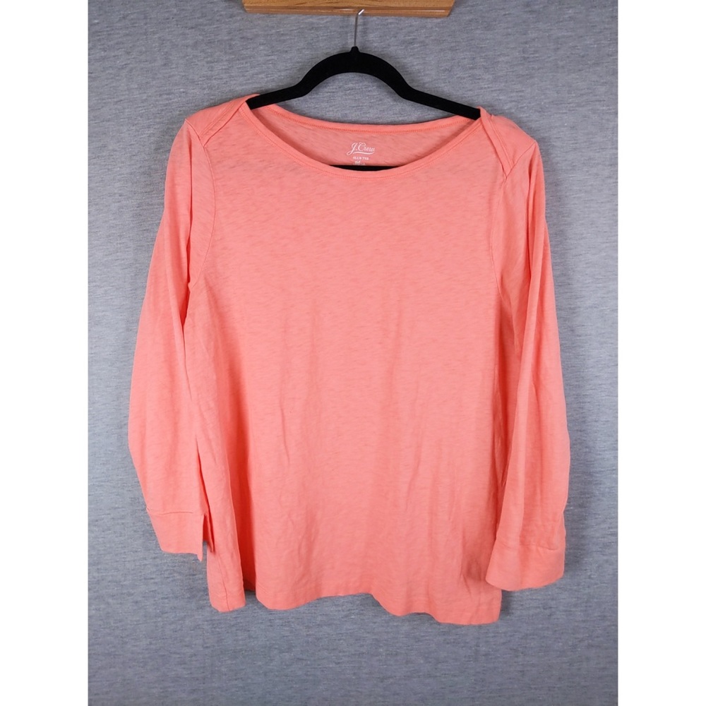 👯‍♀️Host Pick⚡️ J. Crew Boatneck Painter Slub Tee - Picture 4 of 10